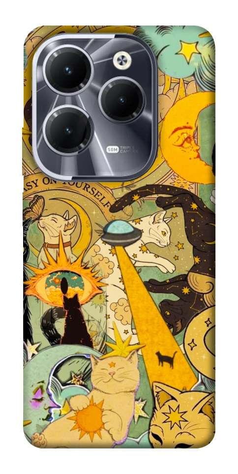 Чехол Go easy on yourself для Infinix Hot 40