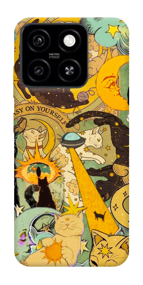 Чехол Go easy on yourself для ZTE Blade A55 4G