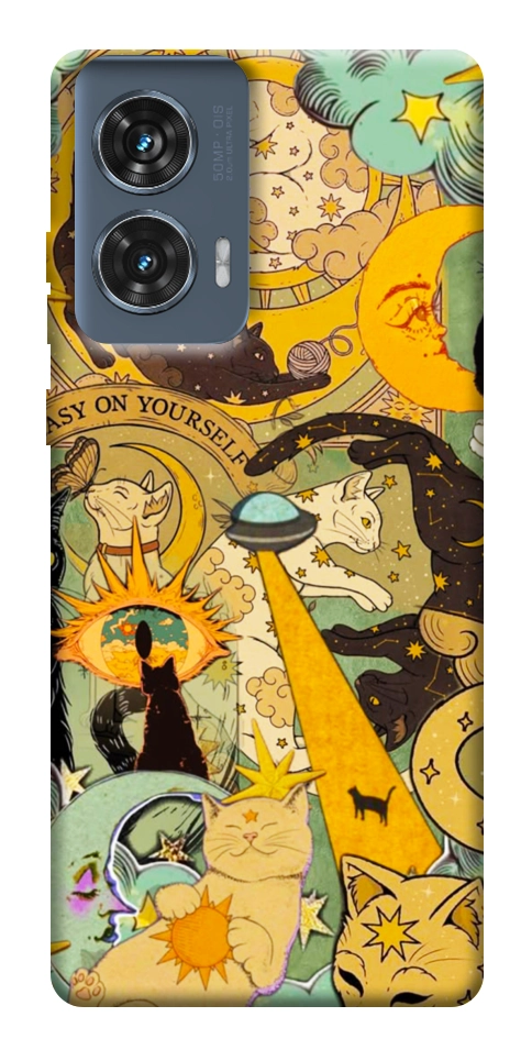 Чехол Go easy on yourself для Motorola Edge 50 Fusion