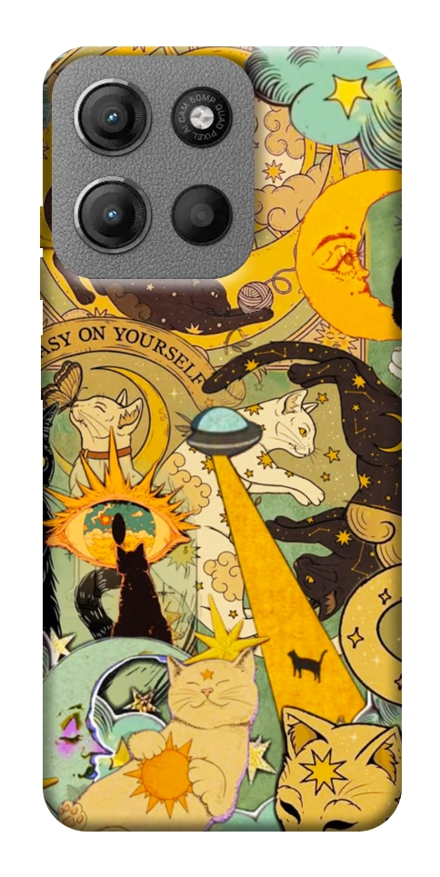 Чехол Go easy on yourself для Motorola Moto G15 4G