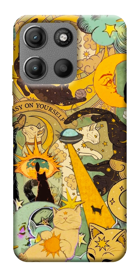 Чехол Go easy on yourself для Motorola Moto G15 Power