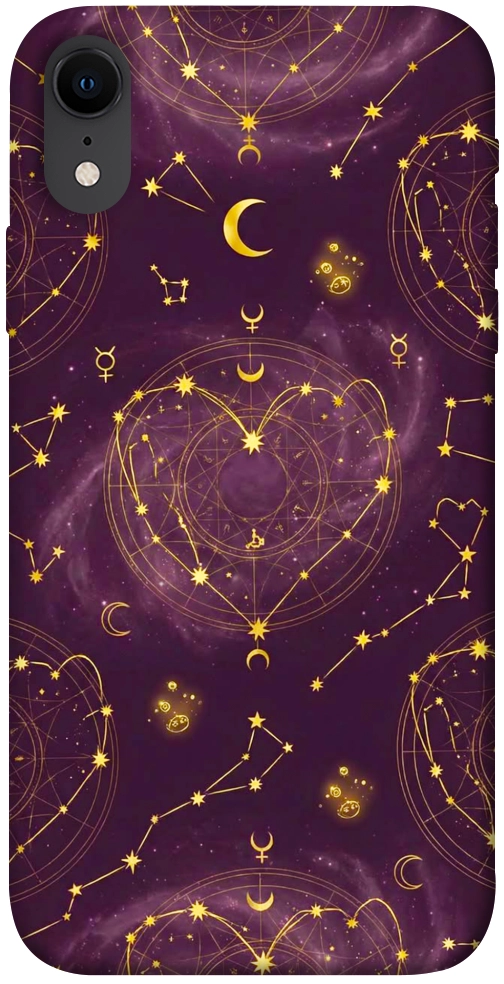 Чехол Purple astrology для iPhone XR