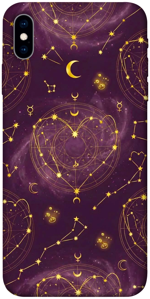 Чохол Purple astrology для iPhone X