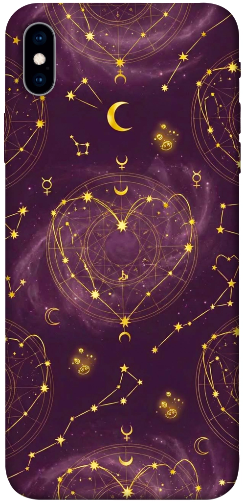 Чохол Purple astrology для iPhone XS Max