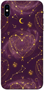 Чохол Purple astrology для iPhone XS Max