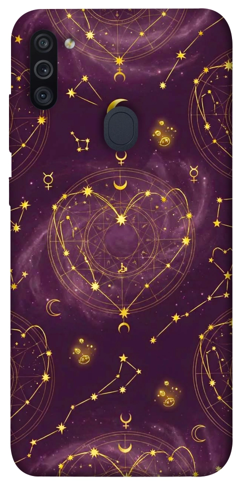 Чохол Purple astrology для Galaxy M11 (2020)