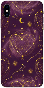 Чехол Purple astrology для iPhone XS
