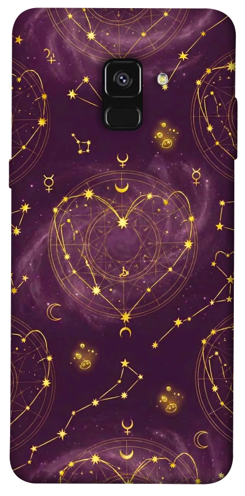 Чехол Purple astrology для Galaxy A8 (2018)