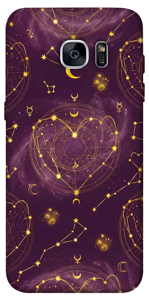 Чохол Purple astrology для Galaxy S7 Edge
