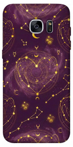Чохол Purple astrology для Galaxy S7 Edge