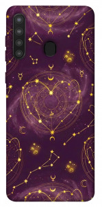 Чехол Purple astrology для Galaxy A21