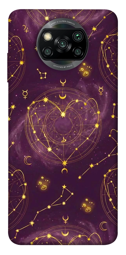 Чохол Purple astrology для Xiaomi Poco X3 NFC