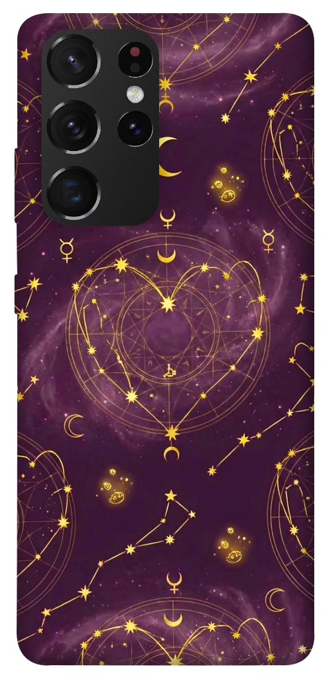 Чохол Purple astrology для Galaxy S21 Ultra