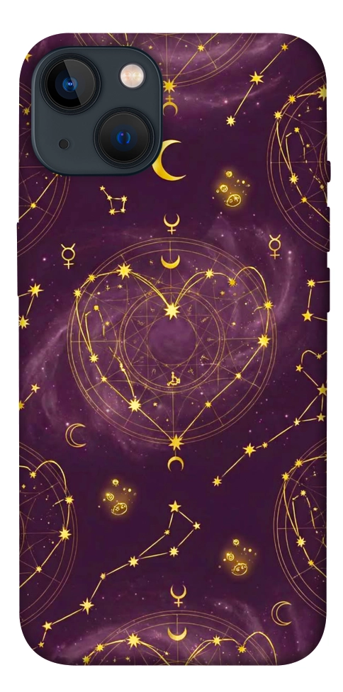 Чохол Purple astrology для iPhone 13
