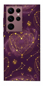 Чехол Purple astrology для Galaxy S22 Ultra
