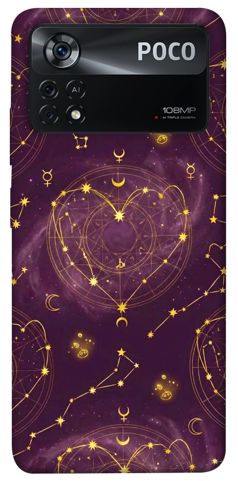Чохол Purple astrology для Xiaomi Poco X4 Pro