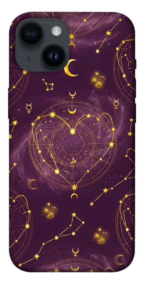 Чехол Purple astrology для iPhone 14