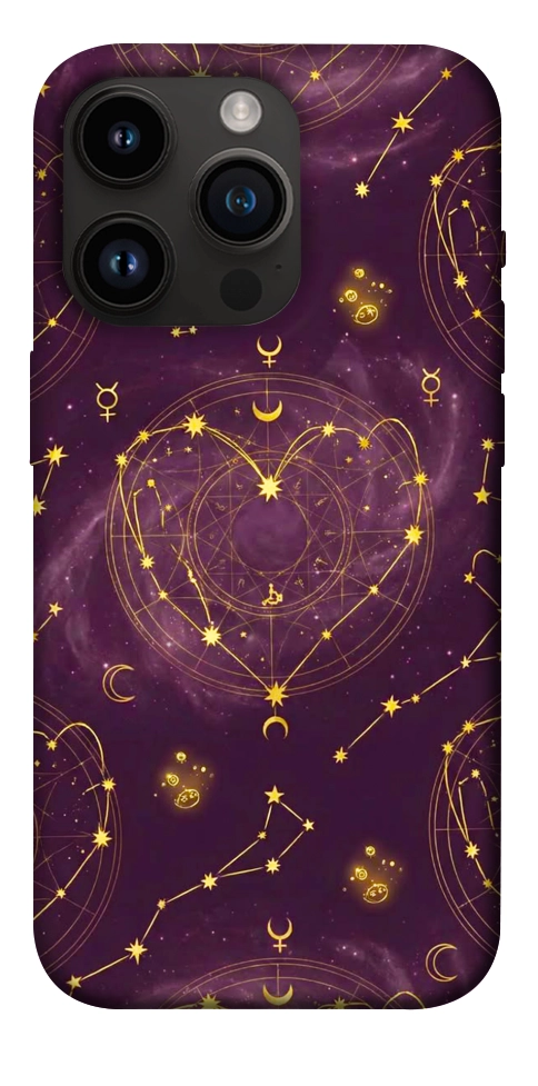 Чехол Purple astrology для iPhone 14 Pro