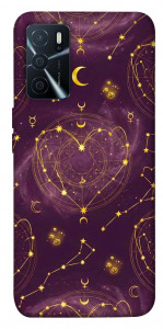 Чехол Purple astrology для Oppo A16 4G