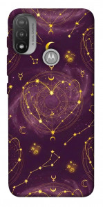 Чохол Purple astrology для Motorola Moto E20