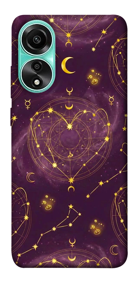 Чехол Purple astrology для Oppo A78 4G