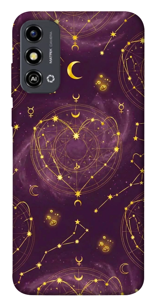 Чехол Purple astrology для ZTE Blade A53
