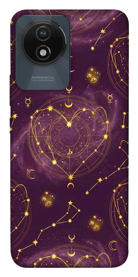 Чехол Purple astrology для Vivo Y02