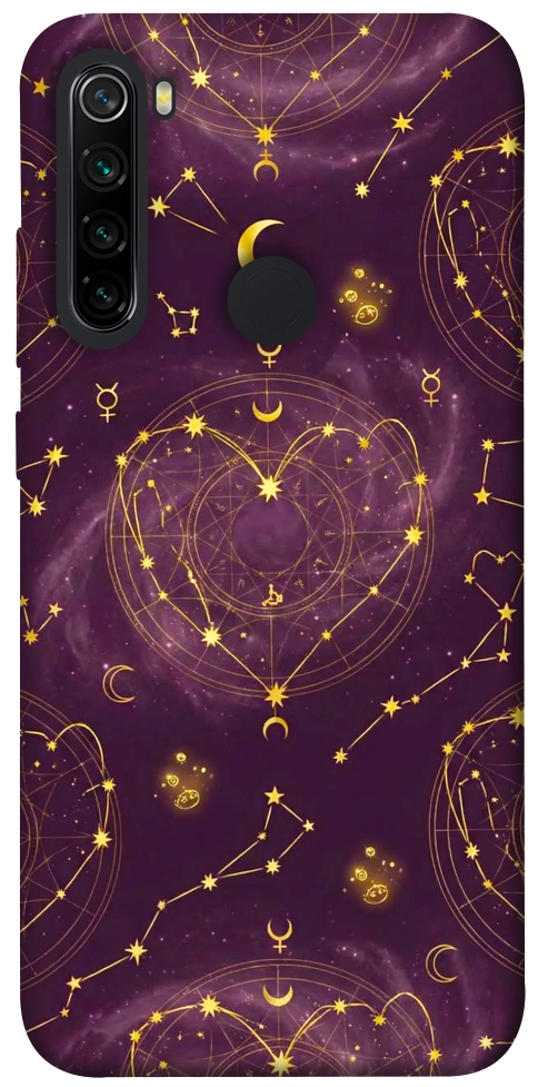 Чехол Purple astrology для Xiaomi Redmi Note 8 2021