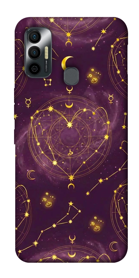 Чехол Purple astrology для TECNO Spark 7
