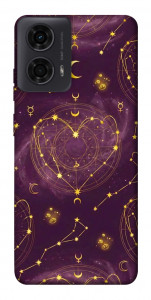 Чехол Purple astrology для Motorola Moto G04
