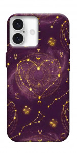Чехол Purple astrology для iPhone 16