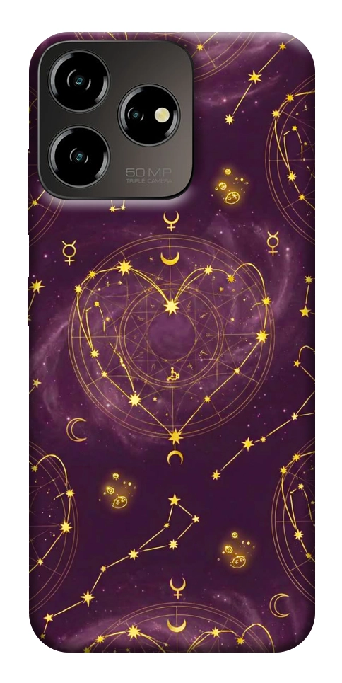 Чехол Purple astrology для ZTE Blade V50 Design 4G