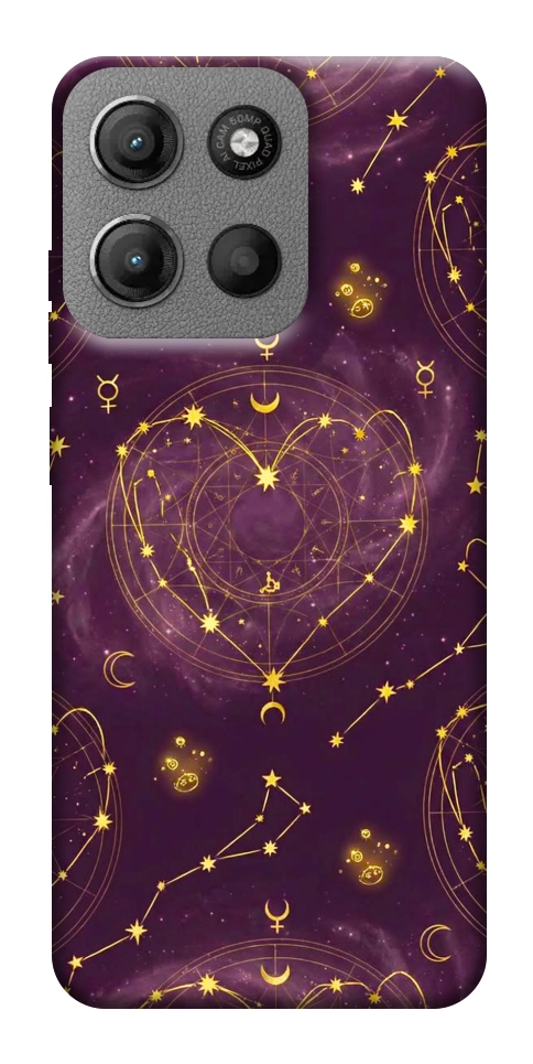 Чехол Purple astrology для Motorola Moto G15 4G