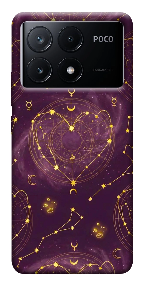 Чехол Purple astrology для Xiaomi Poco X6 Pro