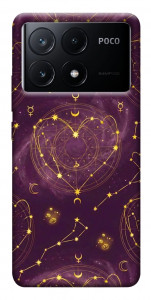 Чехол Purple astrology для Xiaomi Poco X6 Pro
