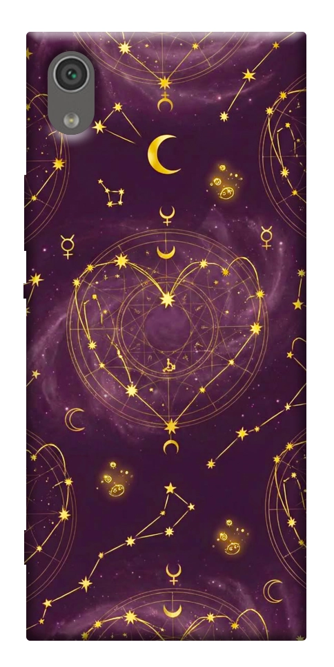Чохол Purple astrology для Sony Xperia XA1