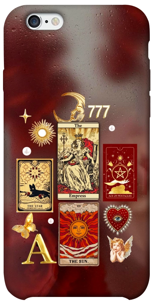 Чехол Red aethtetic для iPhone 6
