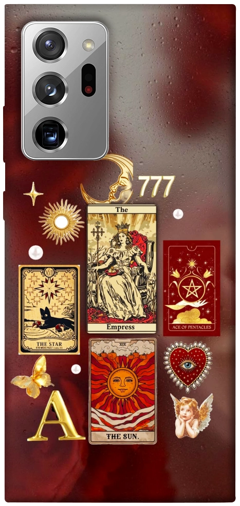 Чехол Red aethtetic для Galaxy Note 20 Ultra