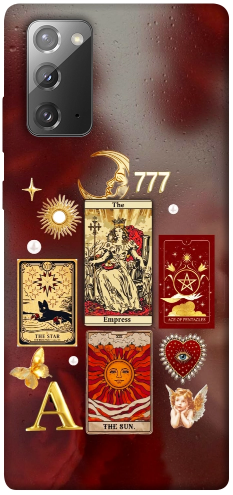 Чехол Red aethtetic для Galaxy Note 20