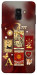 Чехол Red aethtetic для Galaxy A8 (2018)