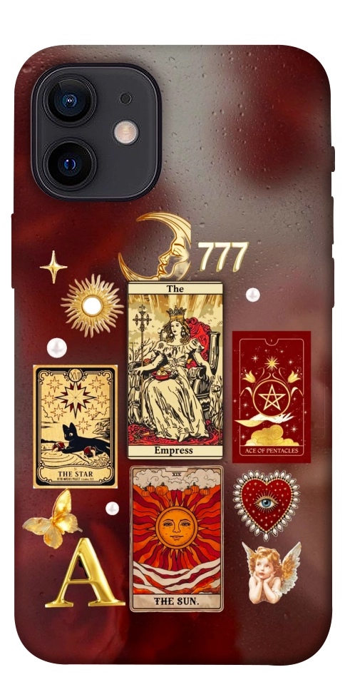 Чехол Red aethtetic для iPhone 12 mini