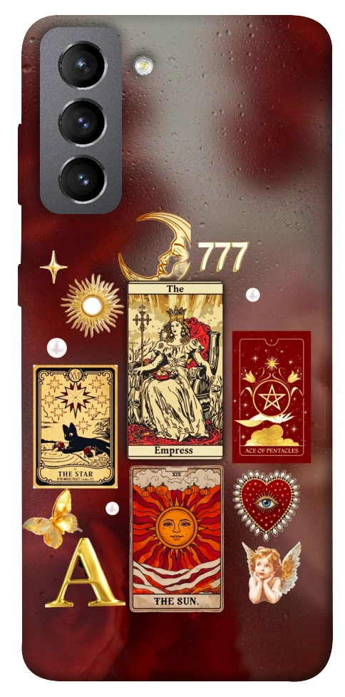 Чехол Red aethtetic для Galaxy S21 FE