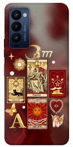 Чехол Red aethtetic для Tecno Camon 18 P