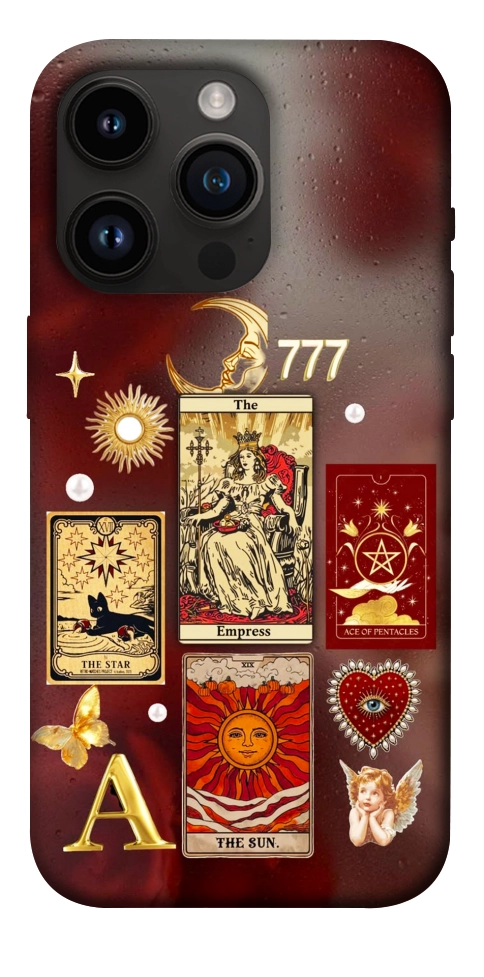 Чехол Red aethtetic для iPhone 14 Pro