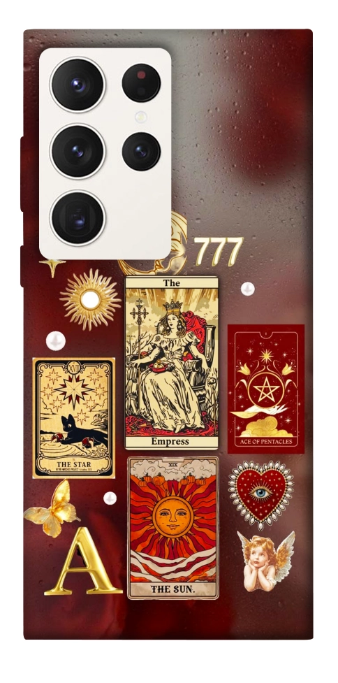 Чехол Red aethtetic для Galaxy S23 Ultra