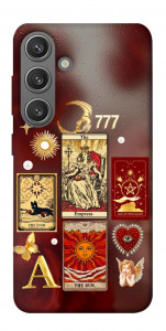 Чехол Red aethtetic для Galaxy S24