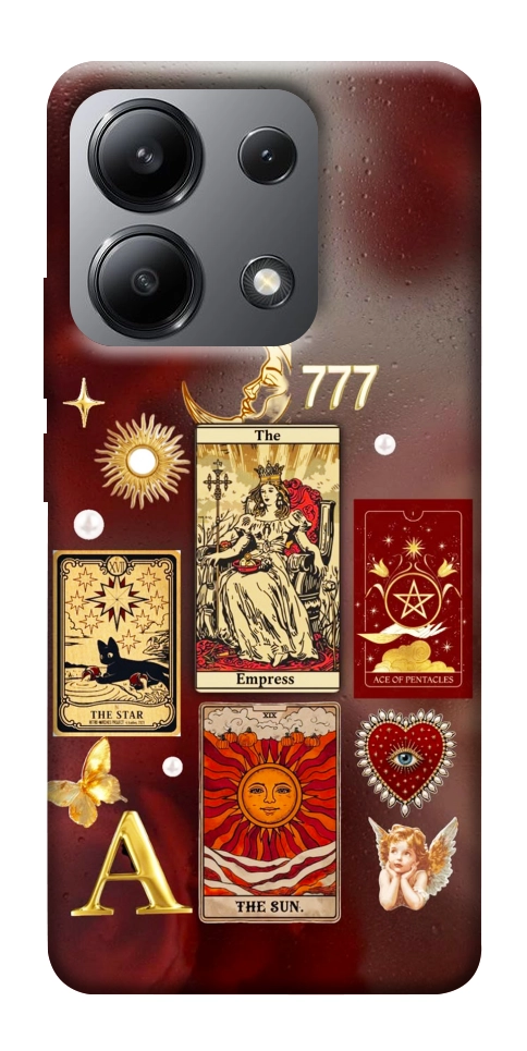 Чехол Red aethtetic для Xiaomi Redmi Note 13 4G