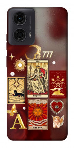 Чехол Red aethtetic для Motorola Moto G04