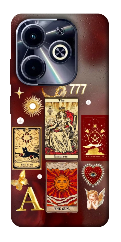 Чехол Red aethtetic для TECNO Spark Go 2024