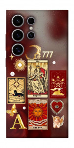 Чехол Red aethtetic для Galaxy S25 Ultra